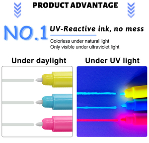 KHY विजिबल पेन बॉक्स ब्लैक लाइट सिक्योर चेक स्पाई ग्लासेस स्मार्ट विथ ग्लास इनविजिबल Lnk पेन - Product Image 5