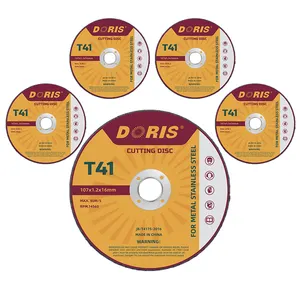 DORIS Brand Schneid scheibe 4-Zoll-Schleifwerkzeuge 107x1,2x16mm Harz schneid scheibe für Metall, Edelstahl