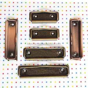 Clips à ressort métalliques longs et plats argentés brillants de 100 mm pour bureau, grands clips à papier en métal, clips de presse-papiers plats en métal pour tableau <span class=keywords><strong>PVC</strong></span> - Product Image 6