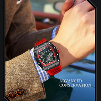 Nouvelle montre tendance en vente flash, montre étanche de haute qualité pour hommes, montres à quartz de luxe