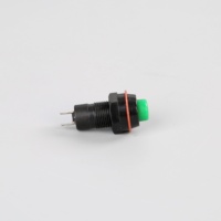 Interrupteur à bouton-poussoir à réinitialisation automatique Interrupteur à bouton-poussoir momentané à retour automatique de 10mm