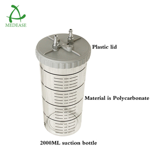 Medease yüksek kaliteli tıbbi emme şişe Mucus koleksiyonu aspirasyon PVC malzeme için tasarlanmış 2L kapasiteli uzak kızılötesi - Product Image 4