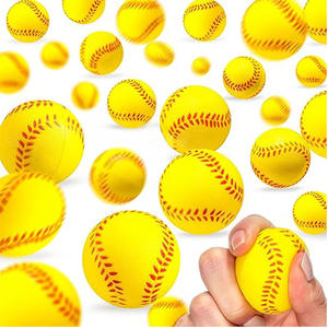 Palle da <span class=keywords><strong>Baseball</strong></span> in Schiuma per Allenamento Sicuro di Lancio, Presa e Battuta, Palle Morbide per Principianti - Product Image 3