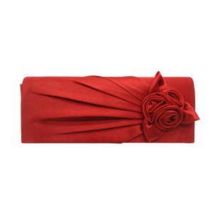 Bolso de Mano Elegante para Mujer, de Poliéster Liso con Pliegues y Cierre Magnético, Ideal para Cenas y Eventos Sociales - Product Image 1