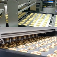 Machine à fabriquer des biscuits Spritz LONGYU SV-700C de qualité alimentaire, personnalisée, haute capacité, pour biscuits fourrés à la confiture et au beurre