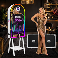 Machine Photobooth Miroir Magique Tactile Portable 32 Pouces la Moins Chère avec Écran Numérique pour Selfie - Prix Compétitif