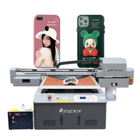 Graphking Factory A1 6090 tamaño 3 uds XP600/i1600/i3200 cabezas Uv impresora plana impresión Metal vidrio madera acrílico máquina precio