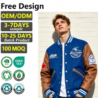 Vestes coupe-vent pour hommes en coton de haute qualité avec broderie PU, style streetwear, poches baseball, vestes varsity pour hommes, manteaux pour hommes