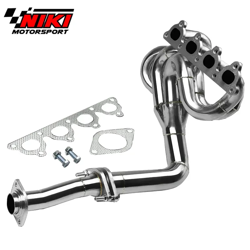 4-1 Stainless Racing Manifold Exhaust Headers for Civic 88-00 CRX DELSOL D15 D16