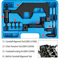 Kit d'outils de calage moteur professionnel pour BMW Mini N13/N16/N18, jeu de blocage d'arbre à cames et de vilebrequin, 8 pièces, acier à haute teneur en carbone