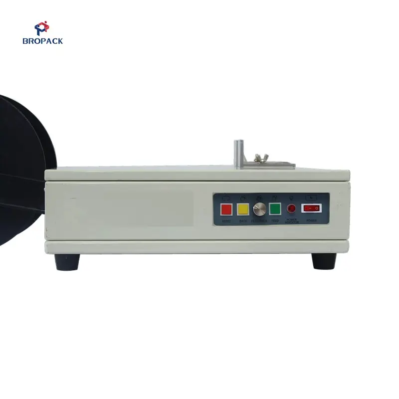 Bropack High Performance Manual Semi Automatic Table Top Strapping Machine With Double Motors