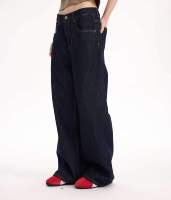 Vente chaude personnalisé Patchwork Baggy Jeans Mujer Y2k Taille Haute Stretch Baggy 13oz Denim Jeans Plus La Taille Des Femmes Jeans