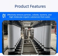 Système de purification d'eau automatique à rétrolavage 3000L/H pour toute la maison/la communauté, élimine les bactéries, filtration d'un an