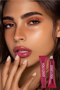 Vente en gros de gloss à lèvres vegan non-collant à haute pigmentation, logo personnalisé, maquillage pour les lèvres, baume à lèvres liquide hydratant longue durée et gloss - Product Image 3