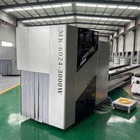 Máquina de Corte de Tubos CNC Automática para Láminas Metálicas Delgadas, Acero Inoxidable, Tubo Redondo de 6000 mm, Tubo Cuadrado, Máquina de Corte Láser