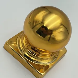 Tappo a sfera originale in acciaio zincato decorativo personalizzato all'ingrosso