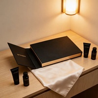 Coffret Cadeau Luxe Personnalisé Écologique pour Thé et Café, Design Portefeuille Ceinture, Double Ouverture, Estampage Or, Gaufrage Mat, Éponge