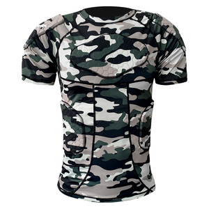 YOUNGSON – Protection de Poitrine Rembourrée pour Hommes et Jeunes, Idéale pour le Paintball, le Gardien de But, le Baseball, et le Football (Camouflage) - Product Image 4
