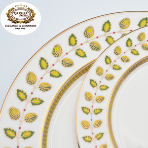 24PCS <strong>British</strong> Popular Simple Design Gift Bone China Porcelain Dinnerware Plate <strong>Dishes</strong> Bowl Set - Product Image 5