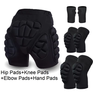 Pantalones de esquí para deportes de invierno para adultos y niños, pantalones cortos de Snowboard acolchados para nieve, protección para deportes de invierno - Product Image 6