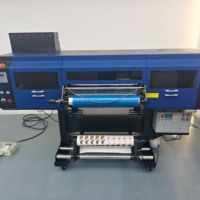 Machine d'impression DTF A3 Easy Color I3200U1 60cm à triple tête UV à jet d'encre avec secoueur de poudre et écran tactile