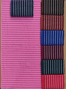 Solid Hand <b>Bath</b> <b>Towel</b> Combed Woven Scarf Turban Fabric Anti Pill Plain Multi Color for Wholesale Price - Product Image 4