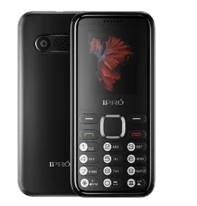 IPRO A10MINI CE ponsel fitur MINI, ponsel HANDSFREE RADIO FM DUAL SIM TORCH dasar tidak terkunci