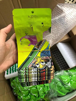 Sacs en Mylar pour jus Jeeter avec logo personnalisé, directement de l'usine