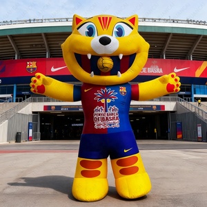 Costume de mascotte gonflable réaliste de personnage de dessin animé pour activités de plein air, attractions touristiques et publicité promotionnelle - Product Image 6