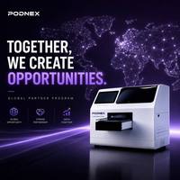 Imprimante à plat UV PodNEX Small A3 pour coques de smartphones, articles en plastique, machine d'impression de housses de téléphone pour les startups