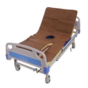 Fuji Seat Tapis rafraîchissant pour lit médicalisé 90 cm, imitation rotin en bambou double face avec trou pour commode, pour personnes âgées et patients paralysés - Product Image 2