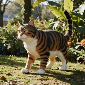 Hete Verkoop Realistische Animatronic Dier Indoor Kat Model Hars Simulatie Decor Voor Dierenwinkel Toont Kat-Thema Feesttuinen - Product Image 6