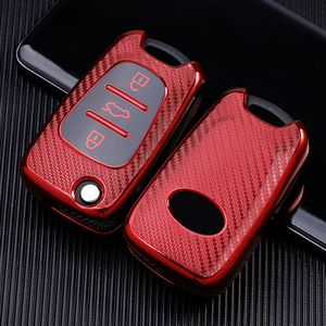 Nouvelle <span class=keywords><strong>coque</strong></span> de <span class=keywords><strong>clé</strong></span> de voiture en TPU fibre de carbone pour Kia Ceed Picanto Sportage pour <span class=keywords><strong>Hyundai</strong></span> <span class=keywords><strong>I30</strong></span> Ix35, étui de <span class=keywords><strong>clé</strong></span> de voiture, porte-clés intelligent - Product Image 1