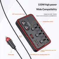 Chargeur de voiture 12V/24V 220V, convertisseur universel multifonction, charge rapide, double prise USB, allume-cigare pour voitures