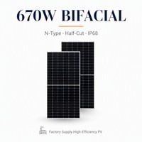 Bifaziales Solarmodul 85% Bifazialrate Beidseitige Stromerzeugung Erfassung von Reflektiertem Licht Mehr Leistungsausstoß für Solarsysteme