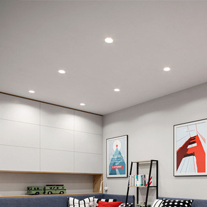 Plafond de magasin <span class=keywords><strong>Spot</strong></span> réglable 5W encastré vers le bas Lumière 7W <span class=keywords><strong>Anti</strong></span>-éblouissement LED Rondelle murale COB Downlight - Product Image 6