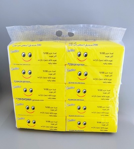 Vente en gros de pâte de bois vierge 2 plis Style magique Loge personnalisée souple pour usage domestique Papier de soie faciale - Product Image 4