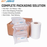 Coussin d'air protecteur transparent en PA+PE recyclé et écologique pour l'emballage d'expédition