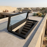 Ventana de Techo con Marco de Aluminio para Hotel o Villa en Australia, Fácil Instalación, Impermeable, Diseño para Proyectos de Iluminación Natural