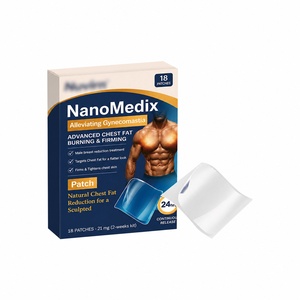 Parche Reductor de Senos Masculinos, Parche para Ginecomastia para Hombres, Parche Reafirmante para Quemar Grasa en el Pecho, Parche para Esculpir un Pecho Más Plano, Reafirmante de la Piel - Product Image 1