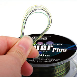 FTK-Ligne de Pêche en Fluorocarbone, Revêtement Fluorocarbone, 300mm-0.2mm, Surface de Carbone, Nylon Flottant pour la Pêche en Rivière et Lac, 0.5m - Product Image 6