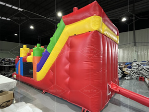 Castillo Inflable Comercial con Tobogán y Pista de Obstáculos, Directo de Fábrica en Guangzhou - Product Image 5