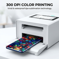 Machine de découpe intelligente tout-en-un illimitée pour films hydrogel de protection d'écran de téléphone portable en TPU, avec imprimante d'autocollants et application intelligente