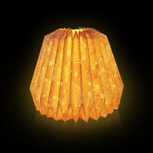 Hot Selling Handmade Chinese Style Folk Art Origami Geometric Customized Design Paper Lantern Decorations Lampshades for Holiday