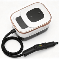 Nettoyeur vapeur électrique portable multifonctionnel à haute température 1500W, réservoir d'eau de 1,25 à 1,6L