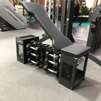 Banc de musculation tout-en-un avec rangement pour haltères, accessoires de fitness, banc de musculation multifonction réglable, équipement de gym à domicile