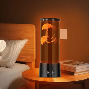 Meduse Desktop lampada 17 <span class=keywords><strong>colore</strong></span> pappa pappa lampade atmosfera LED luce notturna per bambini ragazzi ragazze adulti - Product Image 4