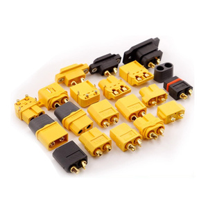 Amass XT60 Series XT60U XT60H XT60PW XT60PB High Current 30A Gold Plated Male Female Connector for RC <b>Drone</b> <b>Battery</b> Power - Product Image 6