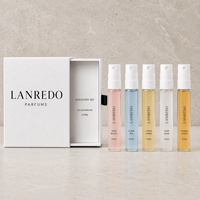 Set de Descubrimiento de Mini Perfumes en Frascos de Vidrio Premium de 1ml, 1.5ml, 2ml, 5ml y 10ml, Portátil, con Caja de Almacenamiento