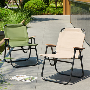 <b>Foldable</b> Picnic <b>Chair</b> Portable Outdoor Camping Furniture Modern Design Lightweight Compact For Garden <b>Beach</b> Travel Use - Product Image 1
